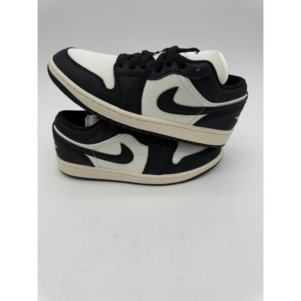 Nike Air Jordan 1‎ Low Sail Black-Vintage Panda-Women's 8 New In Box